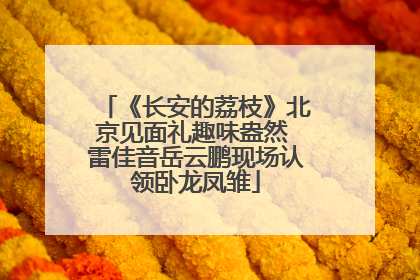 《长安的荔枝》北京见面礼趣味盎然 雷佳音岳云鹏现场认领卧龙凤雏