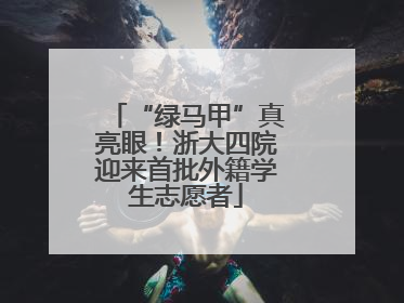 “绿马甲”真亮眼！浙大四院迎来首批外籍学生志愿者
