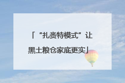 “扎赉特模式”让黑土粮仓家底更实