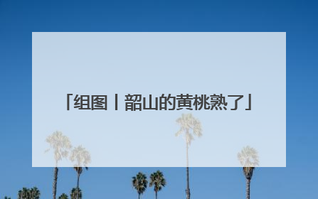 组图丨韶山的黄桃熟了