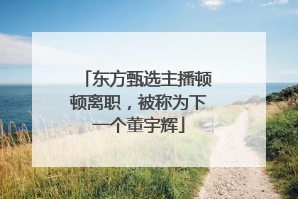 东方甄选主播顿顿离职，被称为下一个董宇辉