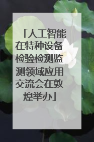 人工智能在特种设备检验检测监测领域应用交流会在敦煌举办