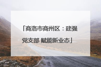 商洛市商州区：建强党支部 赋能新业态