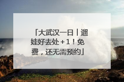 大武汉一日︱遛娃好去处＋1！免费，还无需预约