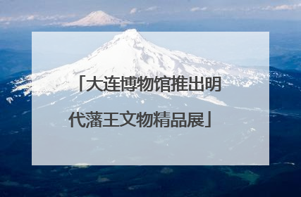 大连博物馆推出明代藩王文物精品展