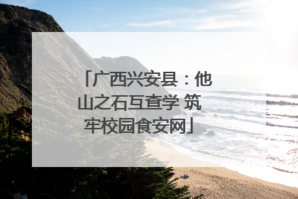 广西兴安县：他山之石互查学 筑牢校园食安网