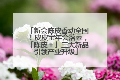 新会陈皮香动全国！皮皮宝年会落幕，「陈皮＋」三大新品引领产业升级