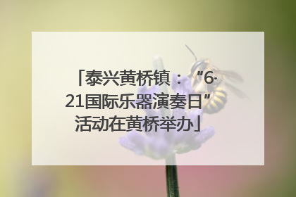 泰兴黄桥镇：“6·21国际乐器演奏日”活动在黄桥举办