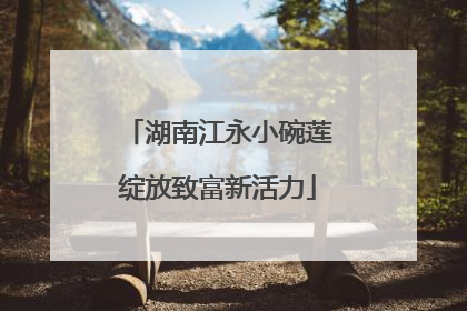 湖南江永小碗莲绽放致富新活力