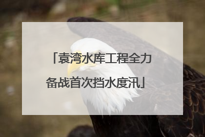 袁湾水库工程全力备战首次挡水度汛