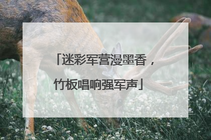 迷彩军营漫墨香，竹板唱响强军声