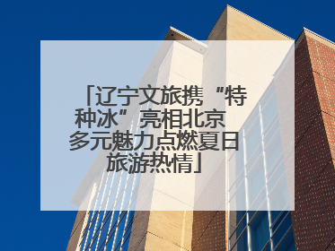 辽宁文旅携“特种冰”亮相北京 多元魅力点燃夏日旅游热情