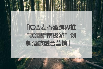 陆贾麦香酒跨界推“买酒赠南极游”创新酒旅融合营销