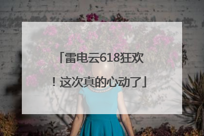 雷电云618狂欢！这次真的心动了