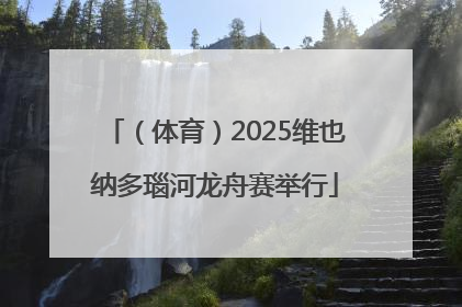 （体育）2025维也纳多瑙河龙舟赛举行