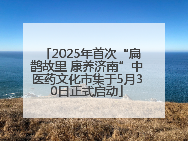 2025年首次“扁鹊故里 康养济南”中医药文化市集于5月30日正式启动