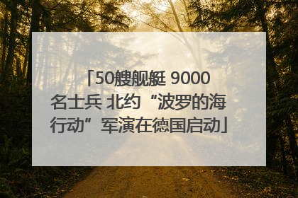 50艘舰艇 9000名士兵 北约“波罗的海行动”军演在德国启动
